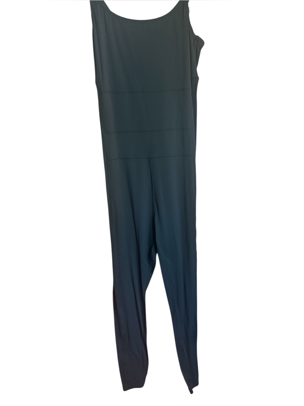Game unitard teal blue green pullon ladies workout yoga Activewear large medium